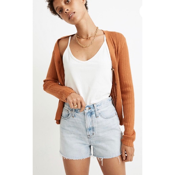 madewell perfect jean short